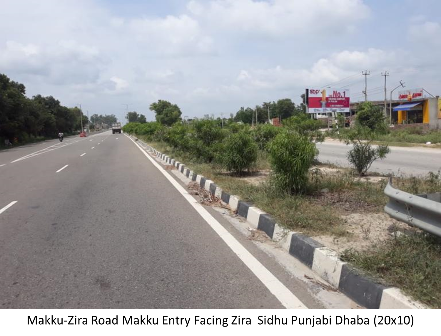 Billboard - Makhu Sidhu Dhaba,  Makhu, Punjab