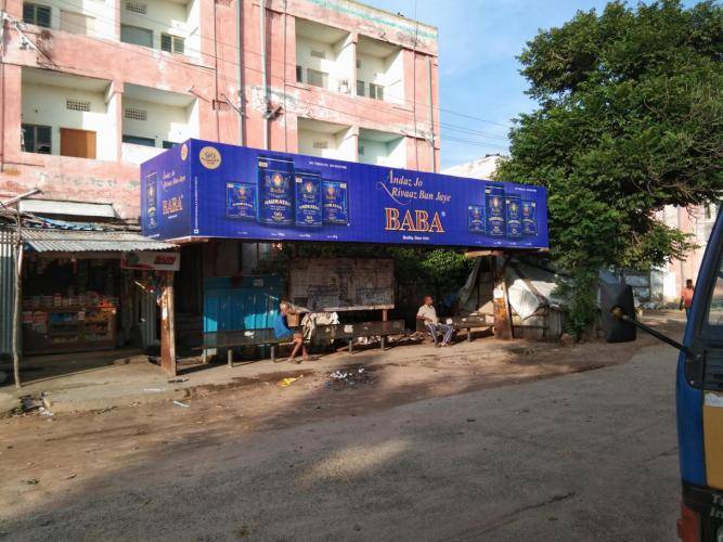 Bus Shelter Modern - Ramoji Film City,   Rajeev Swagruha Colony-Towards Towads Main Road, Hyderabad, Telangana