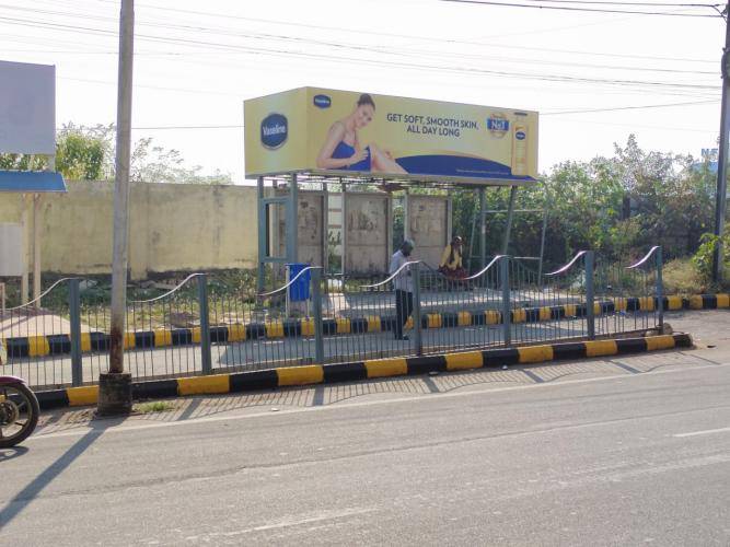 Bus Shelter Modern - Shivarampally,  Infront of Fishery Department-Towards Attapur, Hyderabad, Telangana