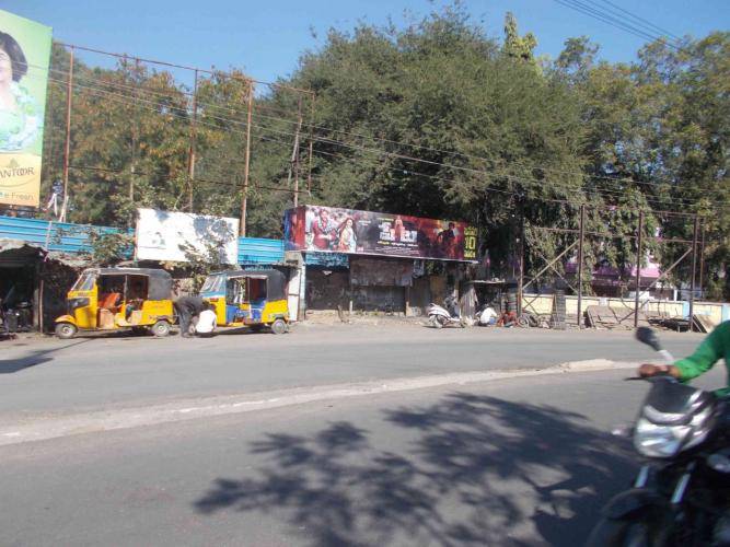 Bus Shelter Modern - Railway Station,  Railway Station facing -Towards Station, Nizamabad, Telangana