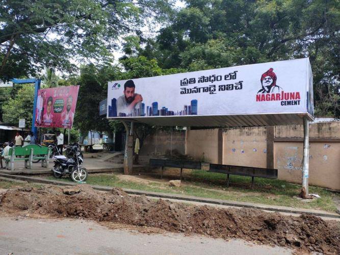 Bus Shelter Modern - 8 Enclave Vivekananda Chowrastha facing -Towards Shirke Bus Stand, Godavarikhani, Telangana