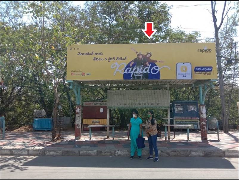 Bus Shelter - KukatpallyNr JNTU 6, Hyderabad, Telangana