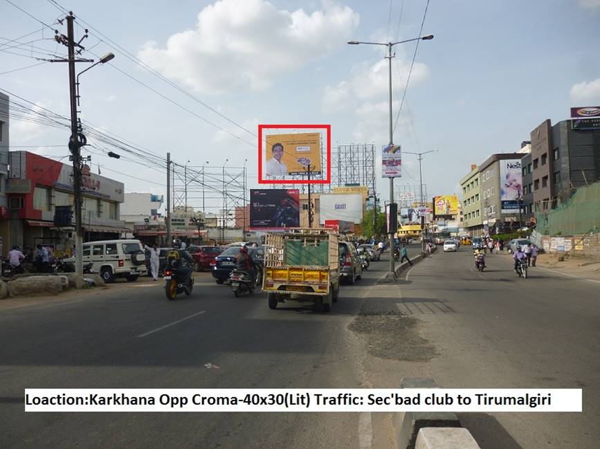 Billboard - Kharkana,  Hyderabad, Telangana