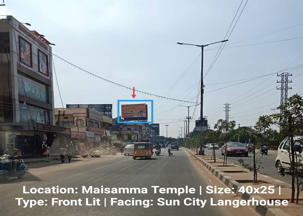 Billboard - Opp: Gandi Maisamma temple,  Hyderabad, Telangana