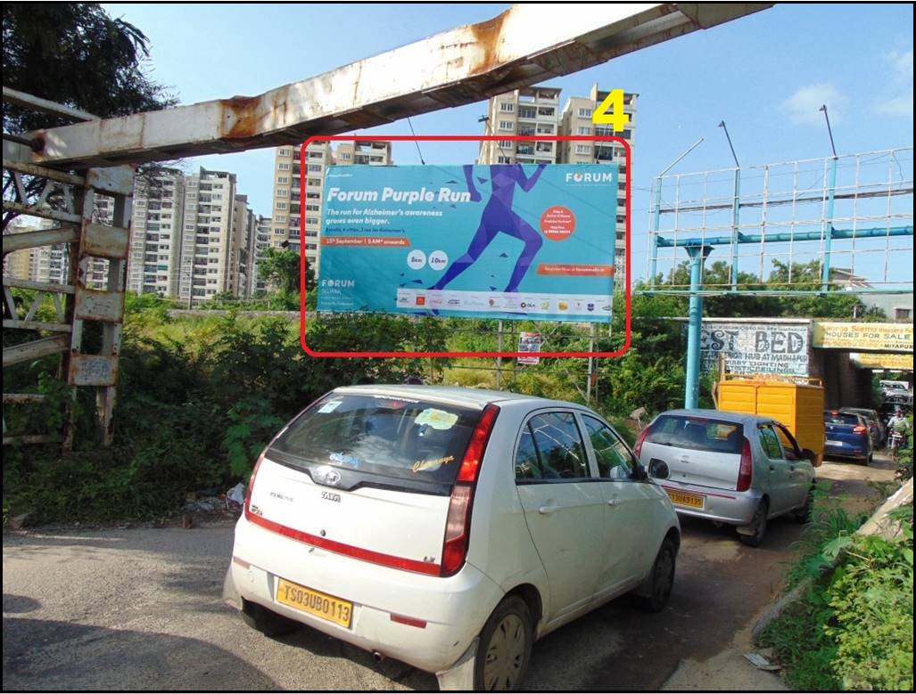 Billboard - HITECH CITY RLY UNDER BRID,  Hyderabad, Telangana