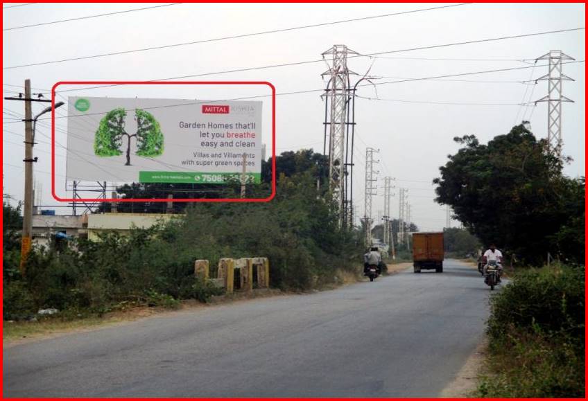 Billboard - BDL - BHANURU FACING SHANKARPALLY,  Hyderabad, Telangana
