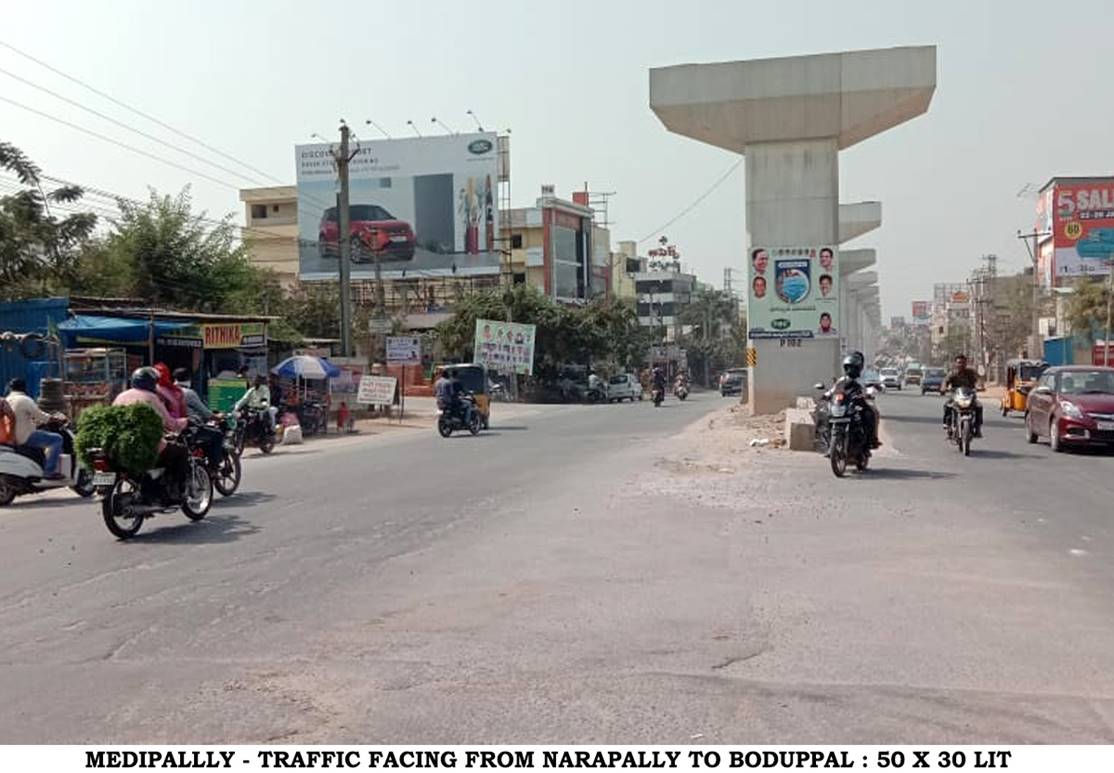 Billboard - Medipally facing Narapally, Hyderabad, Telangana