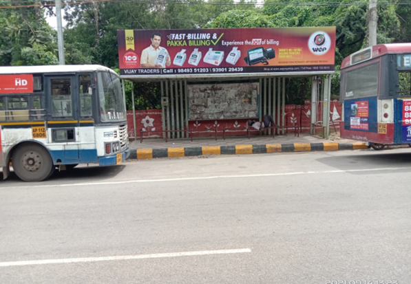 Bus Shelter - Uppal Beside Kendriya Vidyalaya Towards Ramanthapur, Hyderabad, Telangana