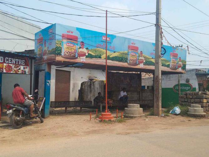 Bus Shelter Modern - Chilukuru Road,  Near Ntr Trust Himayath Sagar-Towards X Road, Hyderabad, Telangana