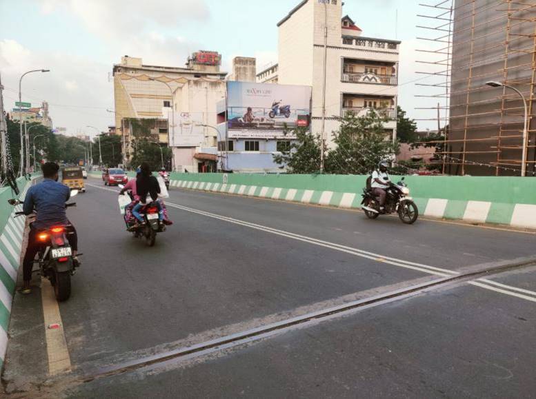 Hoarding - T.Nagar Usman Road Bridge towards Kodambakkam, Chennai, Tamilnadu