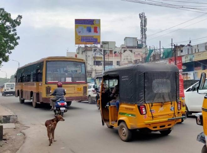 Hoarding - Goripalayam junction towards Simakkal, Madurai, Tamilnadu