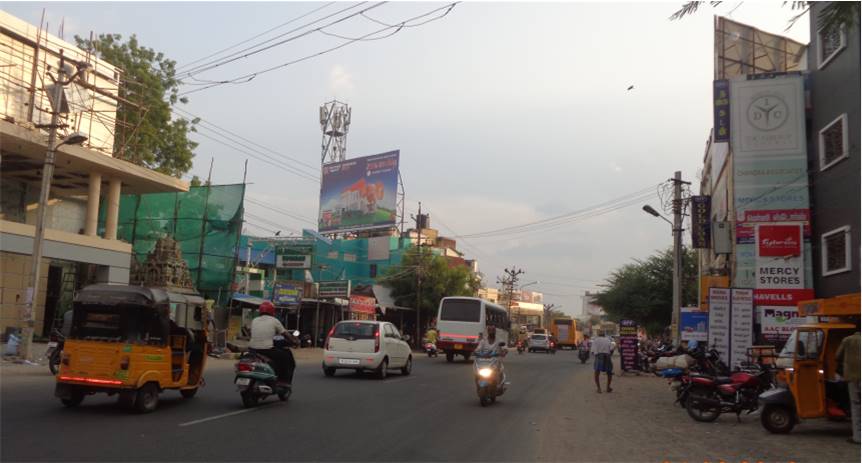 Hoarding - Palanganatham junction towards Thiruparangundram, Madurai, Tamilnadu