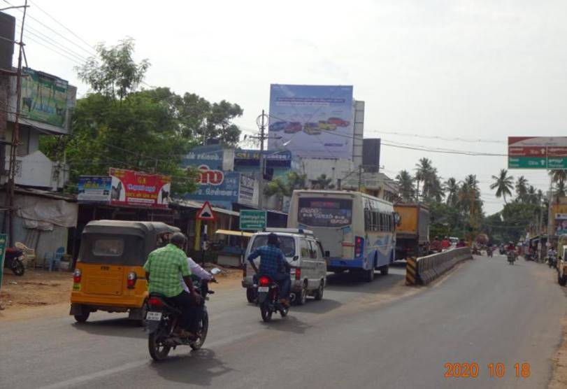 Hoarding - Uthamar Kovil Nr. Railway Station, Trichy,  Tamilnadu