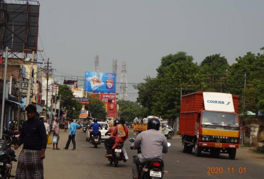 Hoarding - Central Bus Stand – Nr. Reliance Market, Trichy,  Tamilnadu