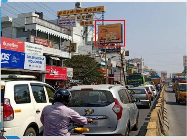 Hoarding - 5 Roads Near Chennai silks, Salem, Tamilnadu