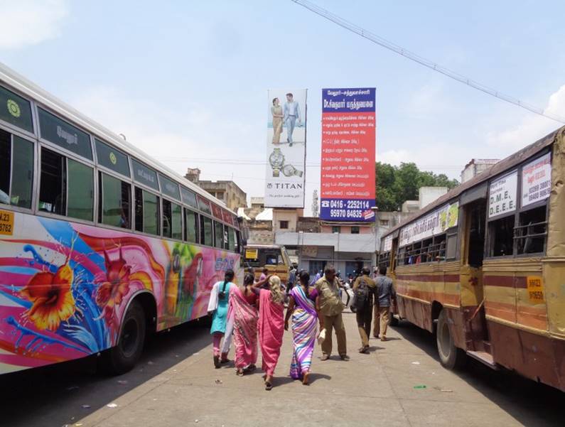 Hoarding - Inside old bus stand, Vellore, Tamilnadu