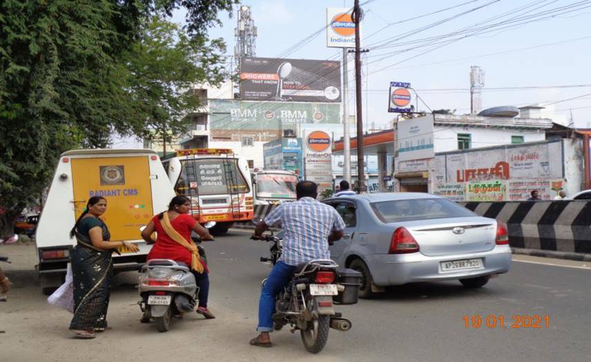 Hoarding - Oscar theatre towards VIT University, Vellore, Tamilnadu