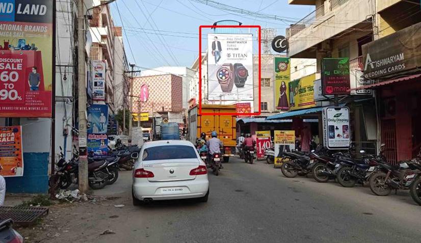 Hoarding - Kumaran road near railway station, Tiruppur, Tamilnadu