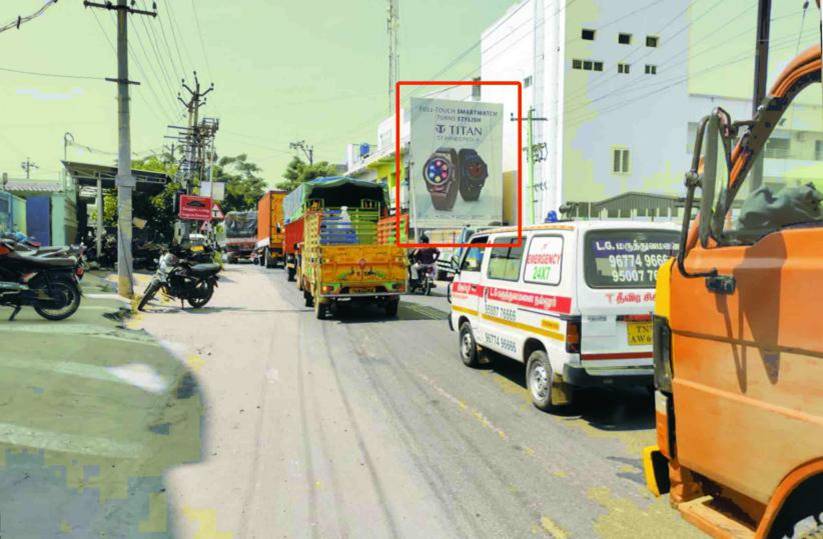 Hoarding - Dharapuram Road,   near vidya karthik mandapam, Tiruppur, Tamilnadu