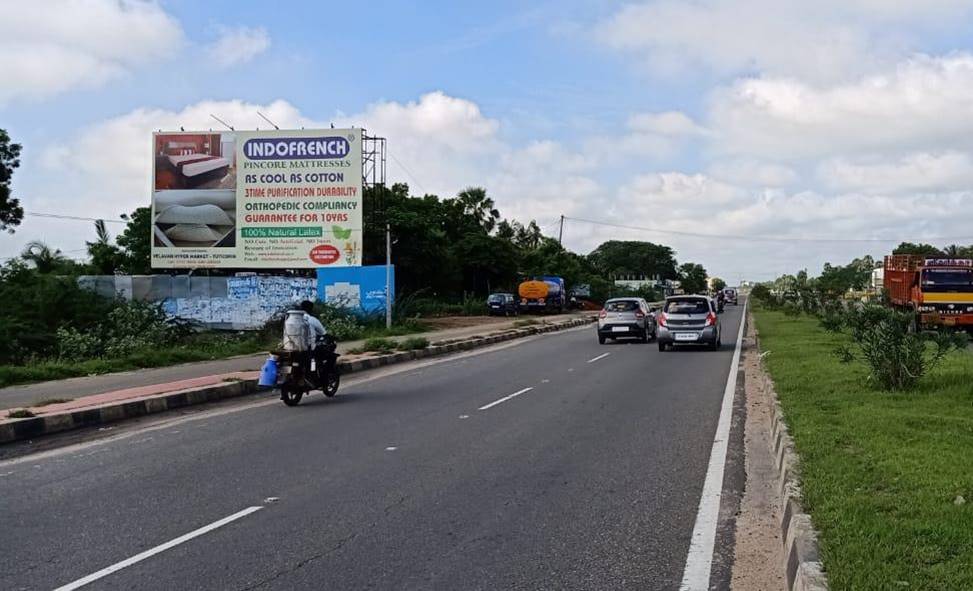 Hoarding - Employement Exchnage towarts Airport, Tuticorin, Tamilnadu