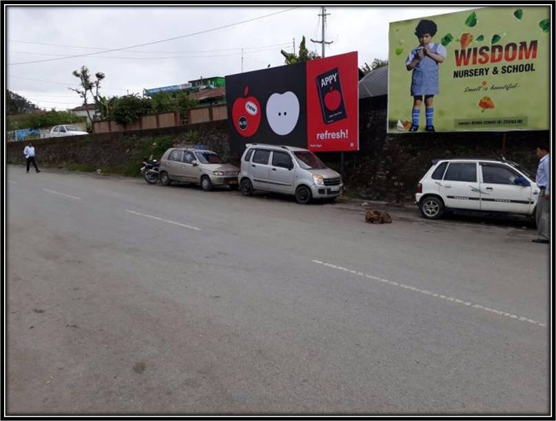 Billboard-Roadways Bus Stand, Pithoragarh, Uttarakhand