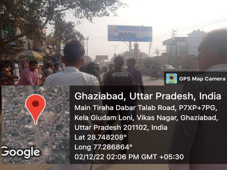 Unipole - Main Tiraha Dabar Talab Road,  Loni, Ghaziabad, Uttar Pradesh