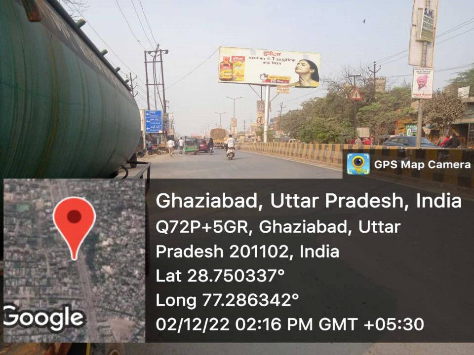 Unipole - Khajoori Marg Loni, Ghaziabad, Uttar Pradesh