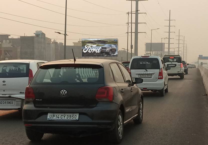 BILLBOARD - SAI MANDIR KHORA ( NOIDA TO DELHI), Ghaziabad, Uttar Pradesh