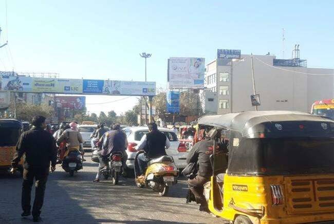 Billboard - Bus Stand,  Mathura, Uttar Pradesh