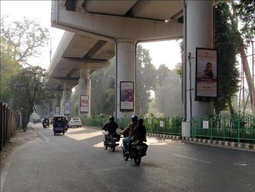 Metro Pillar - Under Lekhraj,  Lucknow, Uttar Pradesh