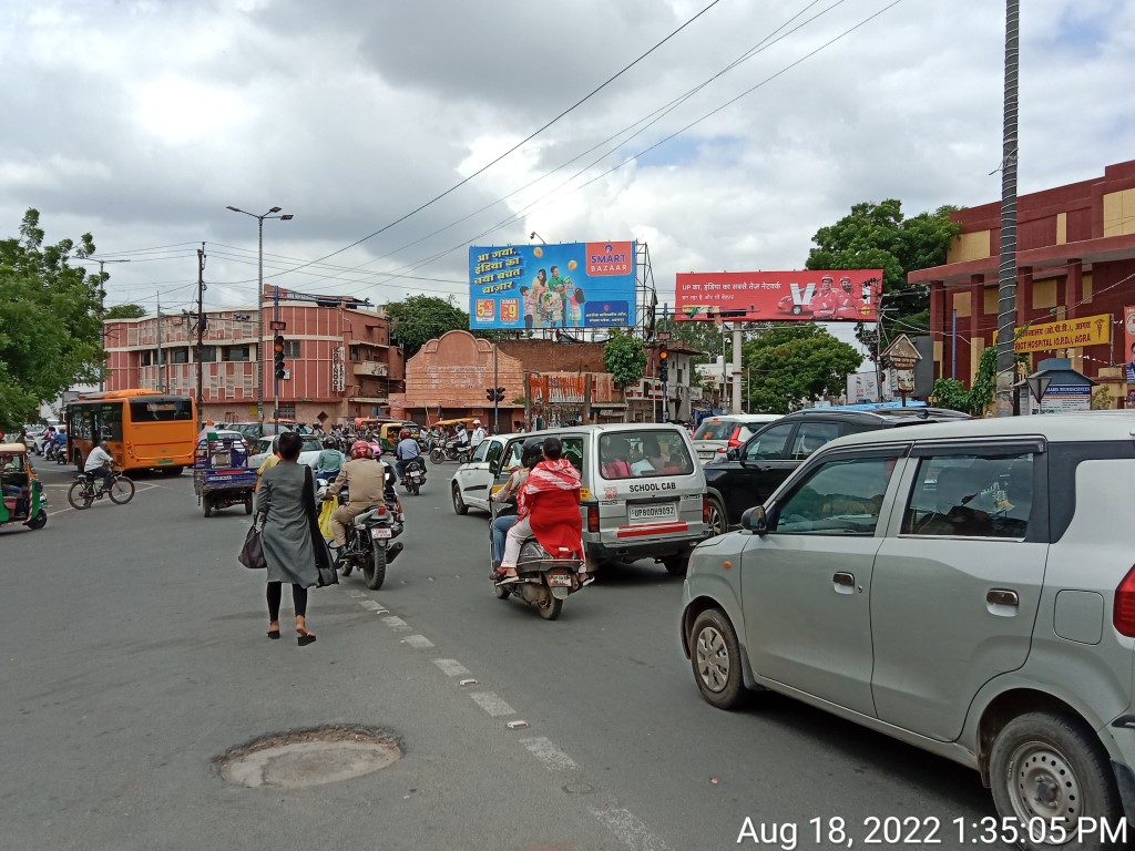 Billboard-M.G. Road Sai ki Takia, Agra, Uttar Pradesh