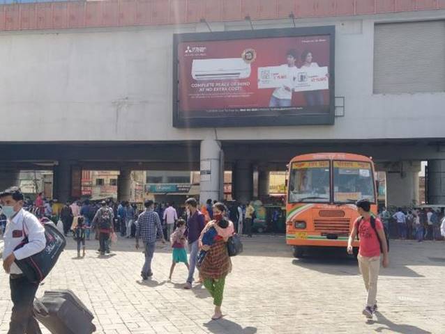 Metro Billboard - Alambagh Bus Stand,  Lucknow, Uttar Pradesh