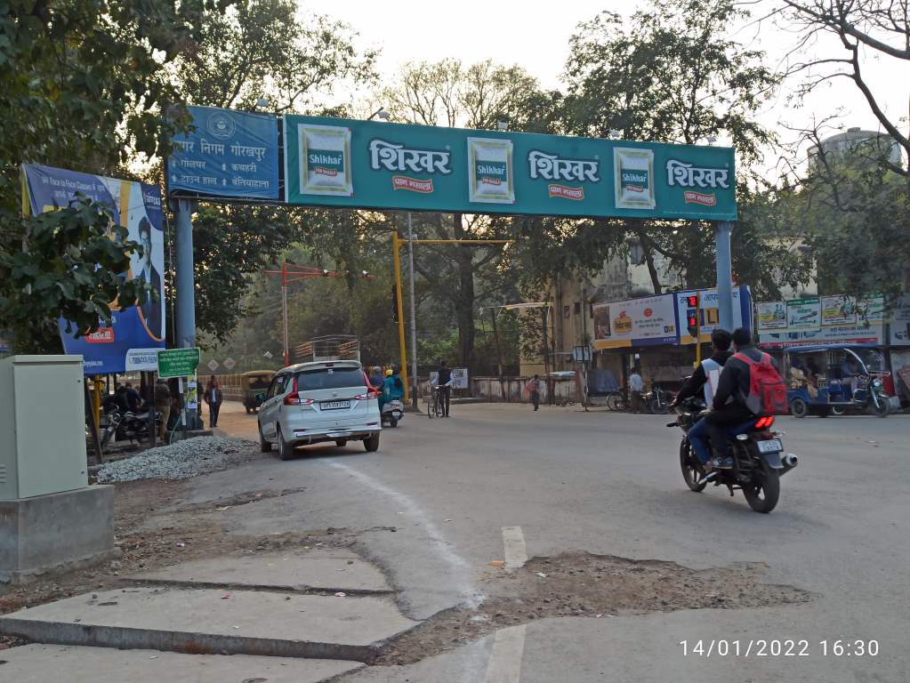 Gantry-Mallgodam fcg Railway Station, Gorakhpur, Uttar Pradesh