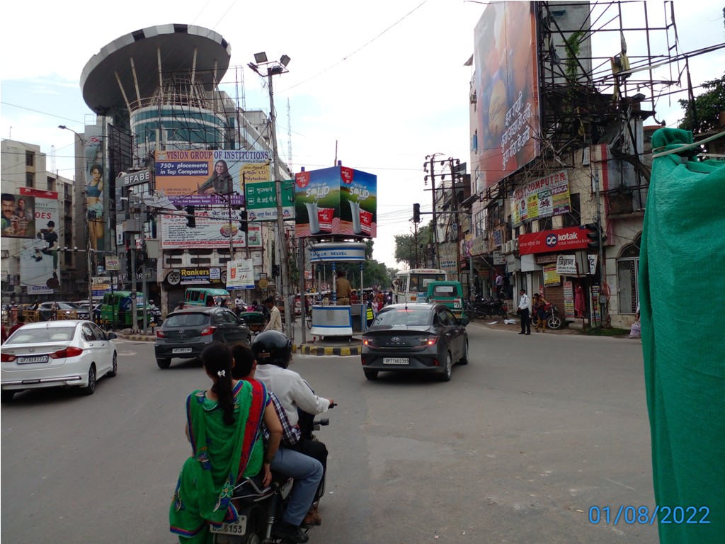 Police Booth-Narohna Crossing,  Kanpur, Uttar Pradesh