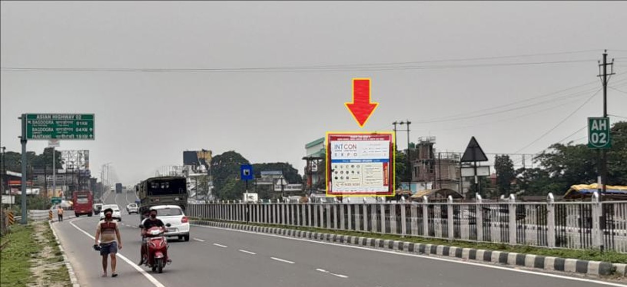 Billboard - Airport More,  Bagdogra, West Bengal