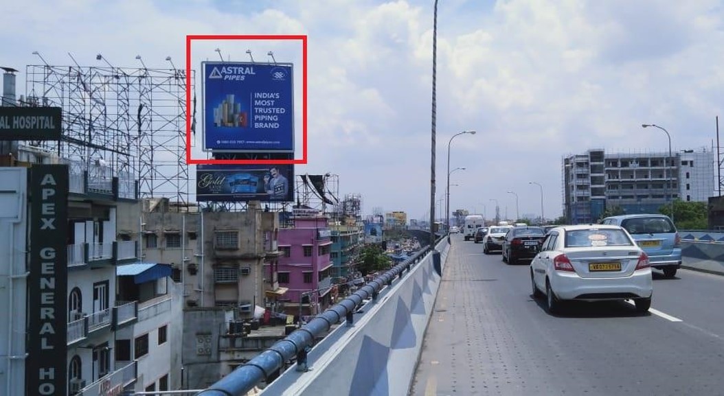 Billboard - Baguihati Flyover,  Kolkata, West Bengal