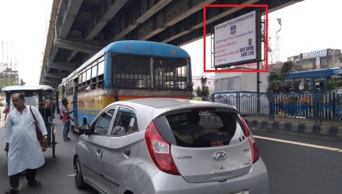 Billboard - Baguihati crossing,  Kolkata, West Bengal