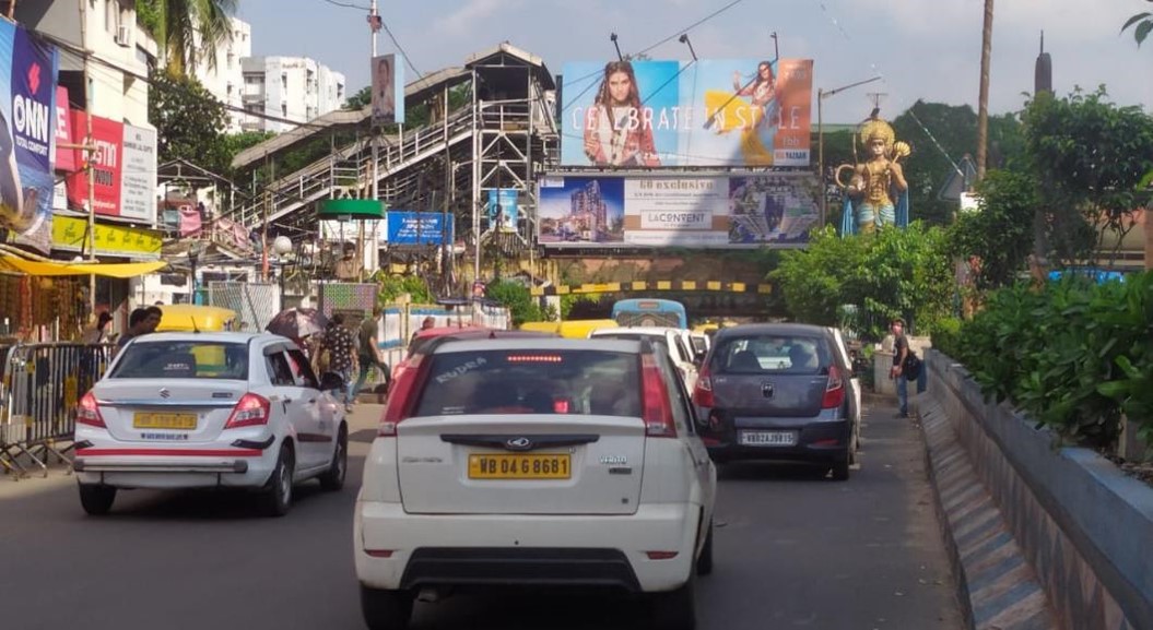 Billboard - ultadanga Station bridge, Kolkata, West Bengal