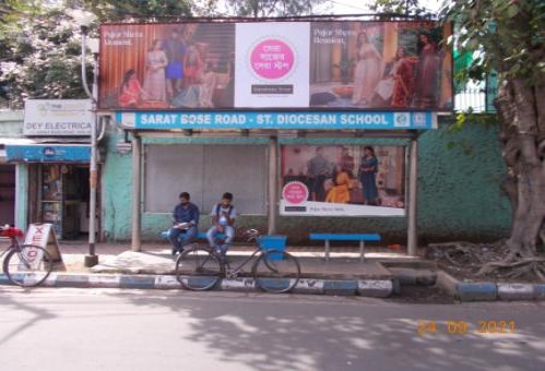 Bus Shelter - Sarat Bose Road, Kolkata, West Bengal