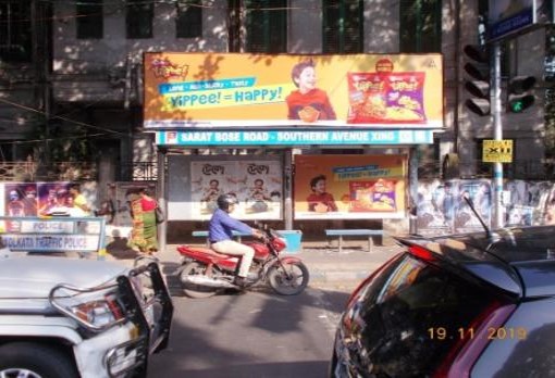 Bus Shelter - Sarat Bose Road,  Kolkata, West Bengal