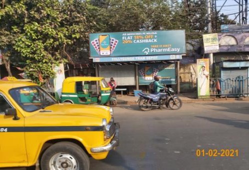 Bus Shelter - Tram Depot, Kolkata, West Bengal