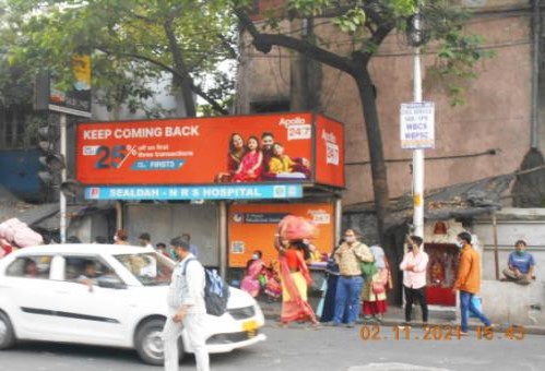 Bus Shelter - Sealdah,  Kolkata, West Bengal