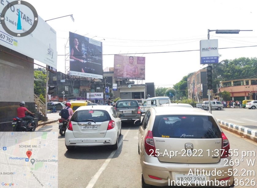 Billboard - Phoolbagan Crossing, Kolkata, West Bengal