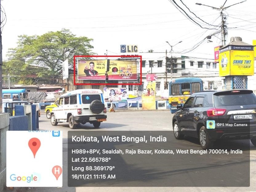 Billboard - Sealdah Flyover, Kolkata, West Bengal