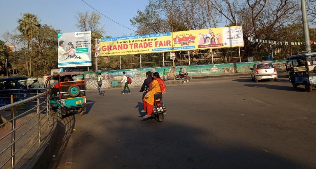 Billboard - Asansol Station,  Asanol,  West Bengal