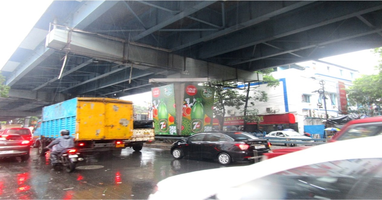 Bus Shelter - AJC Bose Road Flyover, Kolkata, West Bengal