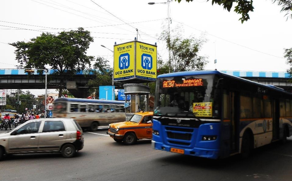 Traffic booth - EM Bypass, Kolkata, West Bengal