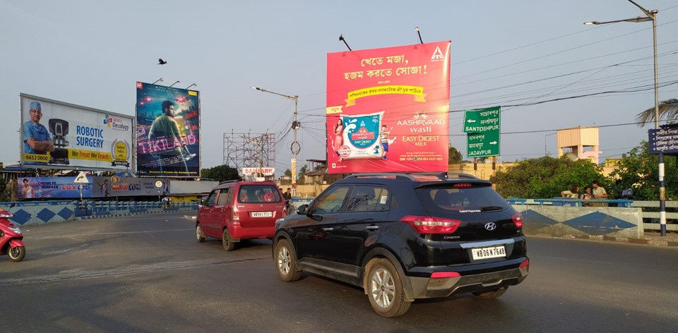 Billboard - Santoshpur Flyover,  Kolkata, West Bengal