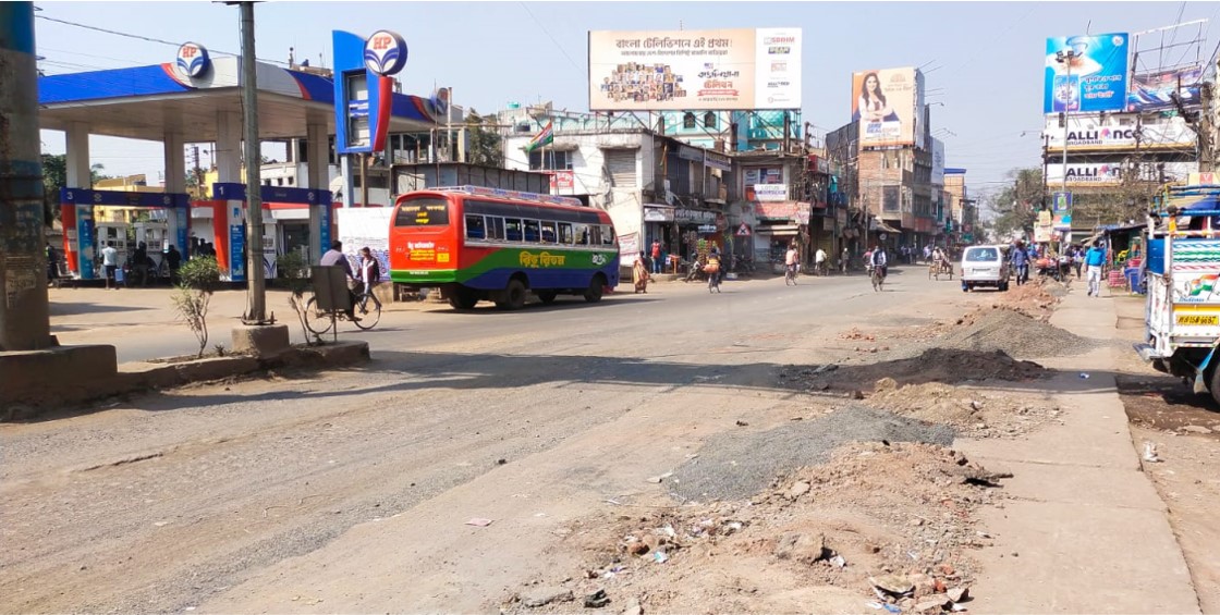 Billboard - Andul Bus Stand,  Howrah, West Bengal