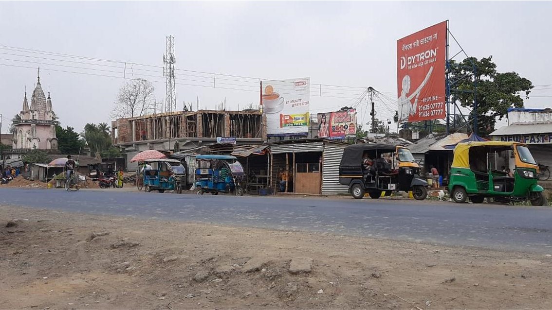 Billboard - Dhubulia bus Stand,  Nadia, West Bengal